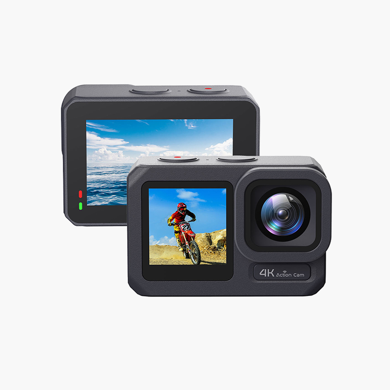Dual-Screen Anti-Shake Sports Camera