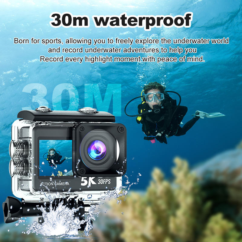 4K WiFi Waterproof Action Camera