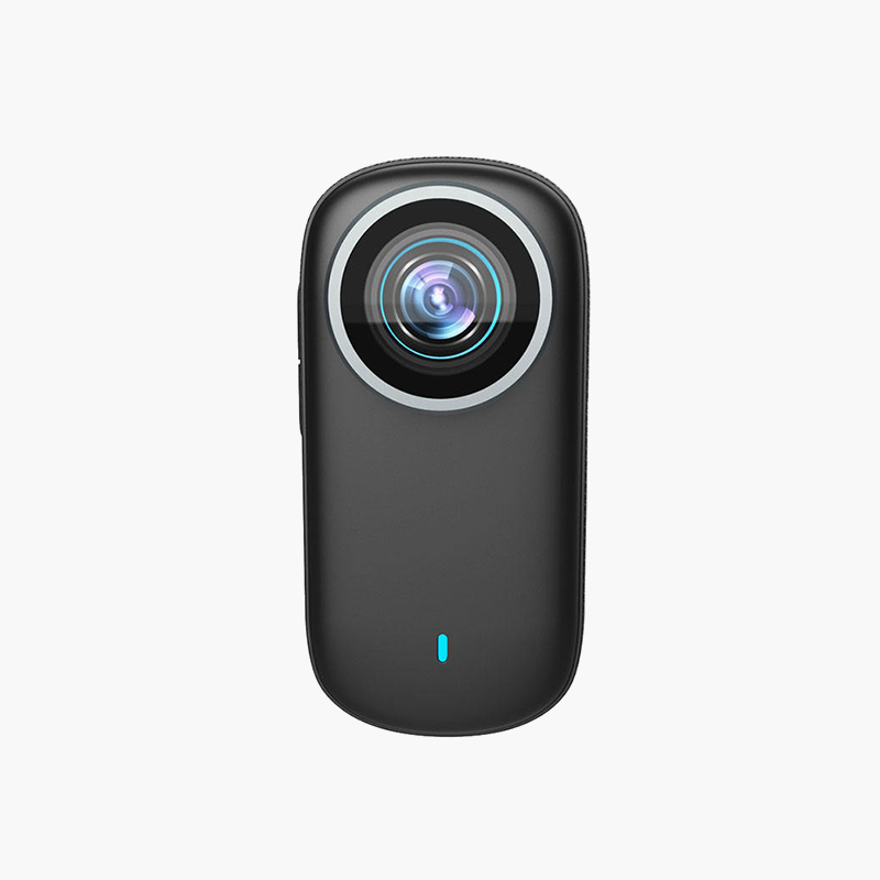 Ultra-HD Thumb-Sized Camera with 180° Rotating Magnetic Lens