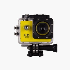 30-Meter Waterproof Wide-Angle Sports Camera