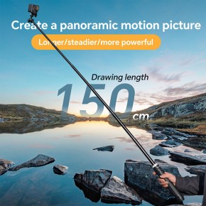 1.5m Rotatable Ball Head Tripod Selfie Stick