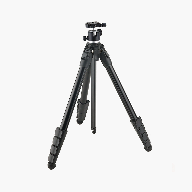 Professional 1.7m Four-Section Adjustable Portable Tripod