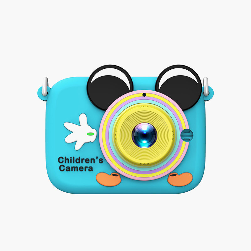 Cartoon Dual-Lens Shockproof Kids Digital Camera