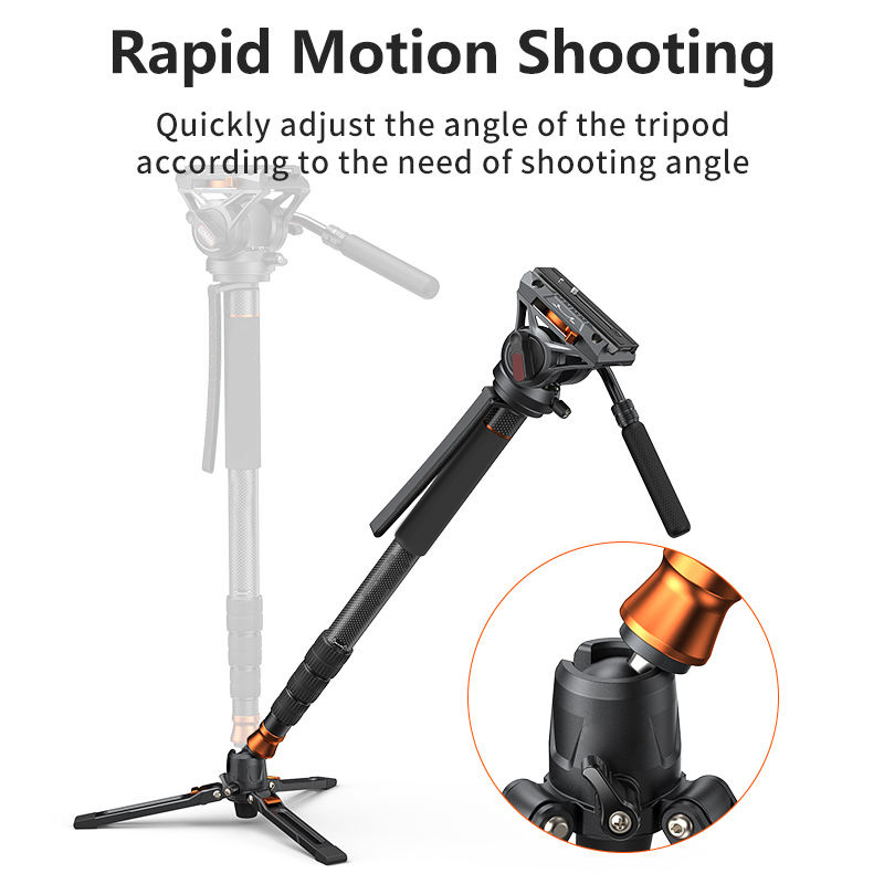 Portable Carbon Fiber Camera Monopod