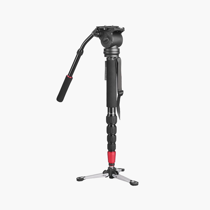 63-Inch Aluminum Alloy Video Monopod with Hydraulic Fluid Head