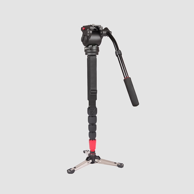 63-Inch Aluminum Alloy Video Monopod with Hydraulic Fluid Head