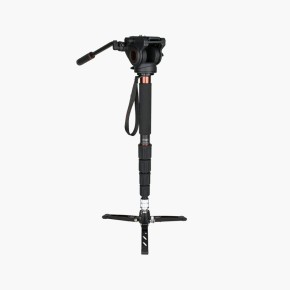 Carbon Fiber Hydraulic Monopod Camera Tripod
