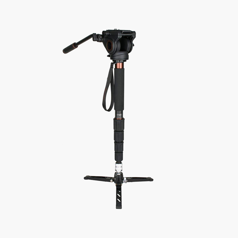 Carbon Fiber Hydraulic Monopod Camera Tripod